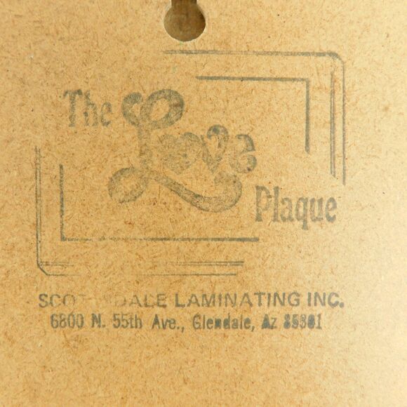 Ted De Grazia Laminated Lot of 5, The Love Plaque Vintage Southwest Art 5.5x7 - Picture 16 of 16